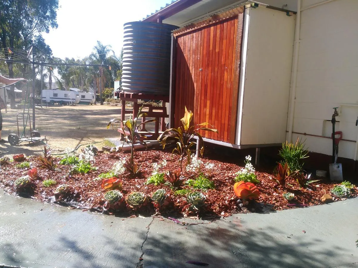 Campsite Rose City Caravan Park Warwick